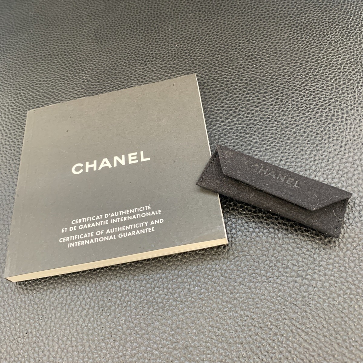 CHANEL WATCH BOX CASE BOOKLET 100%Authentic CF7895 | eBay