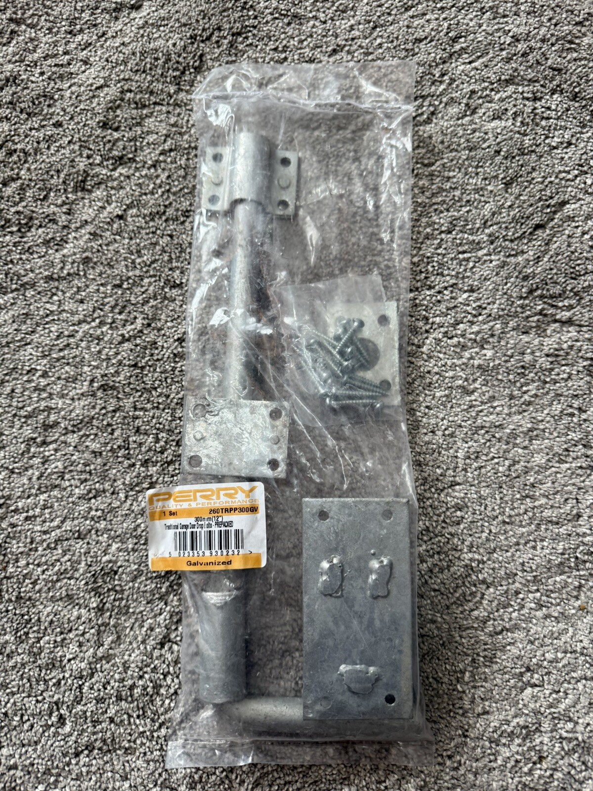 Perry 260trpp300gv 300mm 12” Traditional Garage Door Drop Bolts