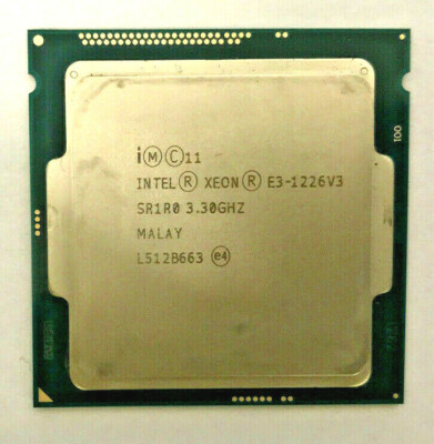 INTEL XEON E3-1226V3 SR1R0 - Quad Core - 3,30GHz - 8MB - Sockel 1150 #863