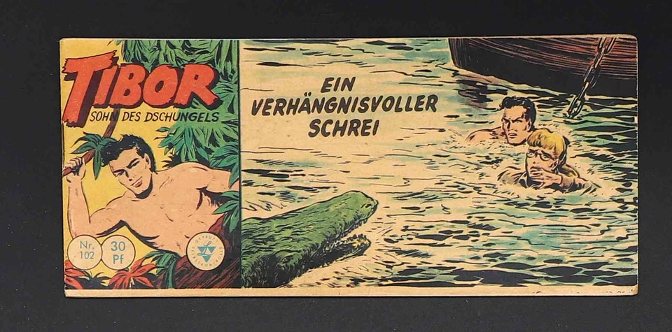 TIBOR Sohn des Dschungels Piccolo Comic Nr. 101-187 Lehning Verlag Wäscher - Bild 4 von 4