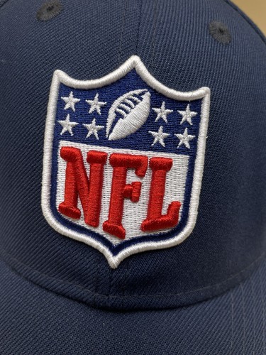 Men’s Nfl Navy Blue Embroidered Ball Cap  Hat Adjustable (Damage)On Back New Era - Bild 2 von 11