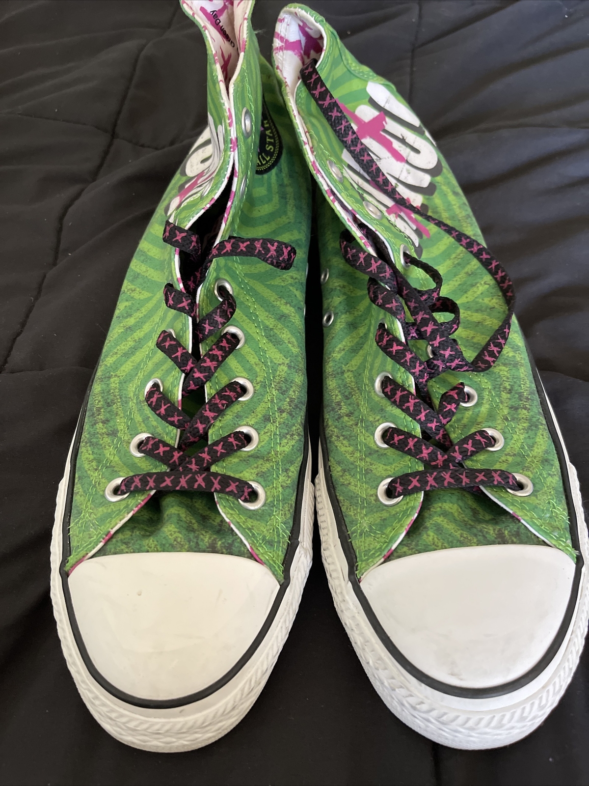 converse green day uno