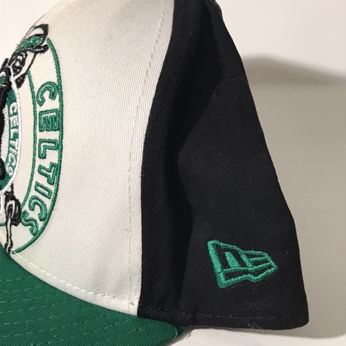Boston Celtics NBA New Era 9Fifty Snapback Hat Cap Hardwood Classics Big Logo - Picture 4 of 8