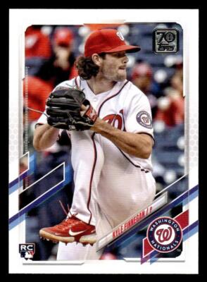 2021 Topps Update #US103 Kyle Finnegan Rookie Card Washington Nationals