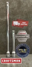Craftsman 1/4" Drive Ratchet Extension Bar Set  1/4 in. x 3 in. & 1/4in x 6in