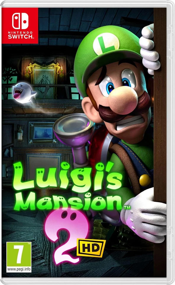Nintendo Switch Switch Luigi's Mansion 2 HD Gioco Su Scheda Pal Eu Ita