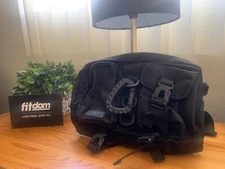 Fitdom Tactical Inspired EDC Bag - Black, Pristine Condition, New, Unused