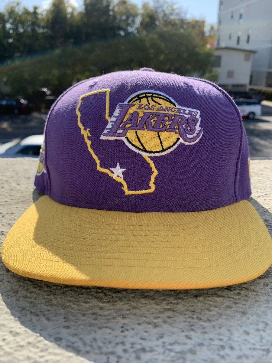 LA LAKERS LOS ANGELES NBA NEW ERA Adidas HATS FITTED 7 1/2 5/8