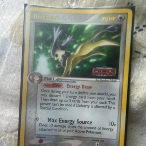 Pokémon Delcatty Power Keepers 70HP Stage 1 Pokémon TCG Nintendo Card