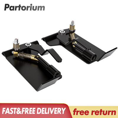 Universal Weld-On Skid Steer Quick Attach Conversion Adapter Quick Tach