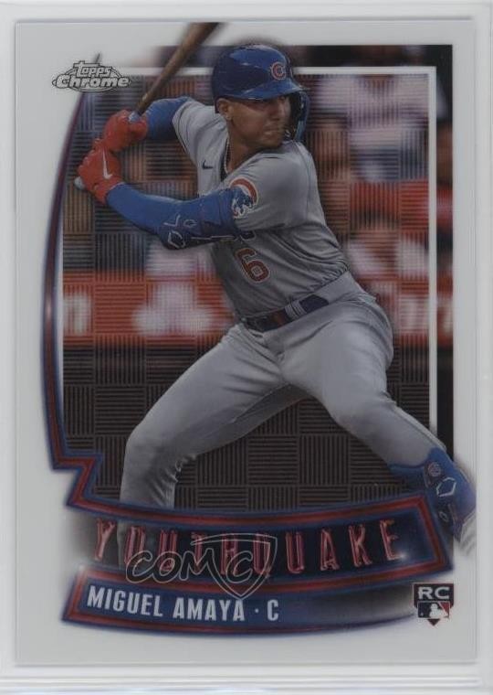 Miguel Amaya #YQ-92 2023 Topps Chrome Update Baseball Youthquake