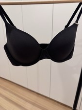 NWT SKIMS Fits Everybody T-Shirt Bra Onyx Black Size 32C