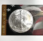 2003 $1 American Eagle Silver Dollar 1 Oz .999 Fine Silver & Toned - Better Date
