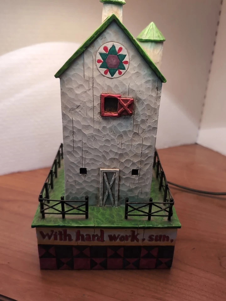 Lámpara de granja Heartwood Creek (Jim Shore) Foto 3 de 4