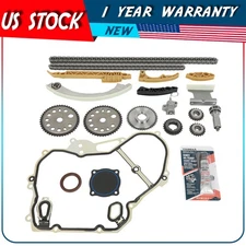 Timing Chain Balance Shaft Kit Cover Gasket For 00-07 Saturn Chevrolet Pontiac