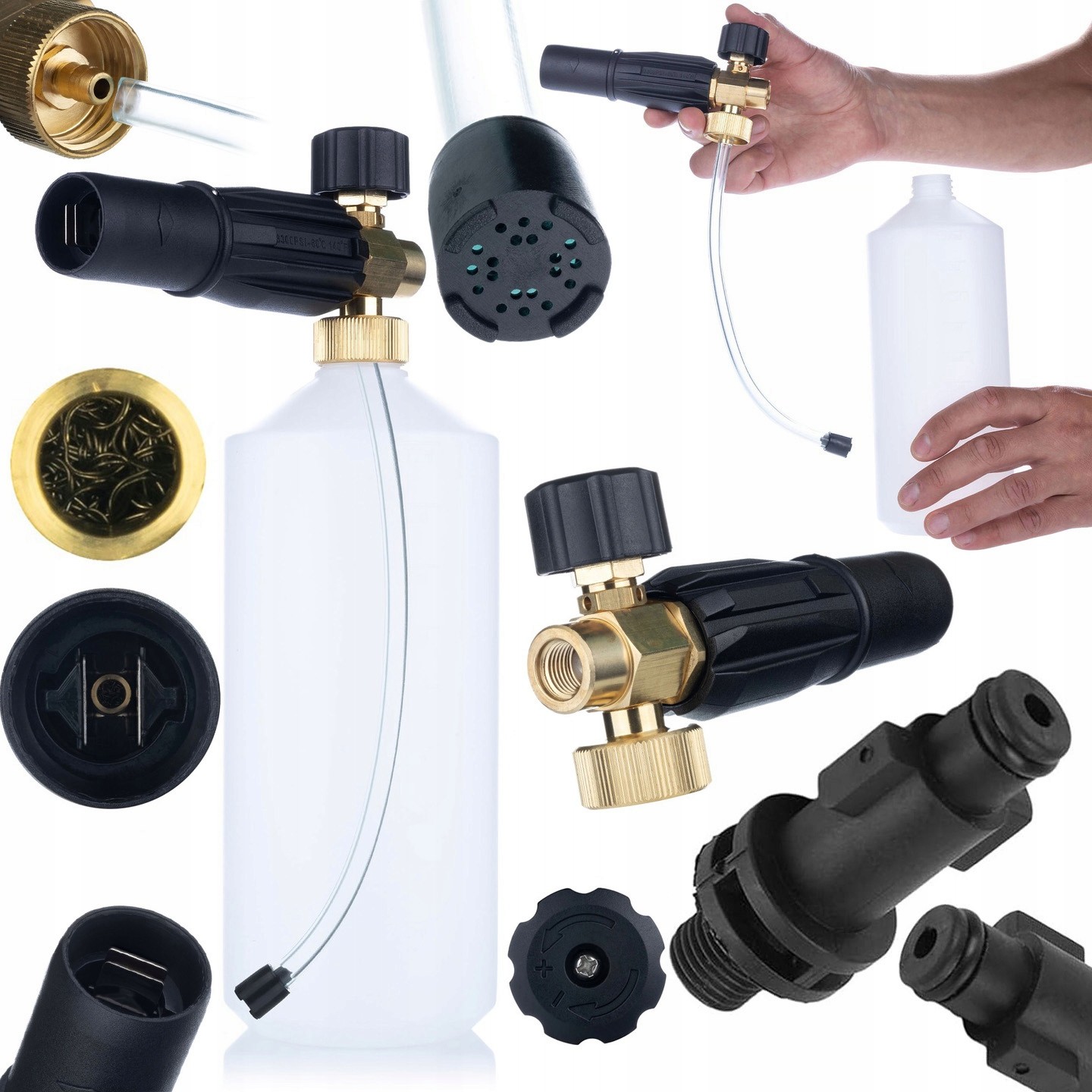 Skimmer nozzle set S0401 1L - 1.23mm | G1/4F 220bar | for Bosch