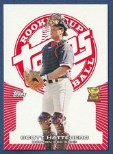 SCOTT HATTEBERG 2005 Topps Rookie Cup Red #108 Boston Red Sox Card MLB #414/499*. rookie card picture