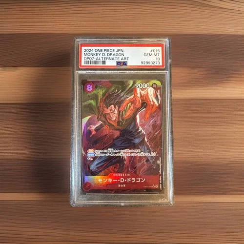 2024 One Piece Monkey D. Dragon OP07-015 Japanese PSA 10 Graded Card