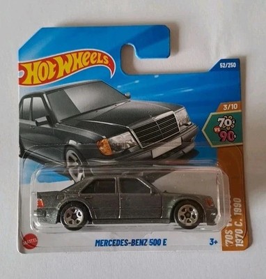 Hot Wheels Mercedes-Benz 500 E   HW: '70s vs. '90s 3/10   2025   52/250 JBB60