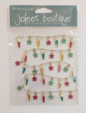Jolee's Christmas Lights Scrapbooking Stickers