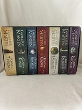 Game of Thrones 7 book box set  with map  - A song of ice and fire