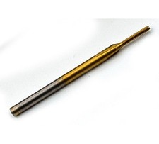 M.8 0.80 UNM Thread Tap, Bottoming 3 Flute, HSS with TiN Coating, 22225