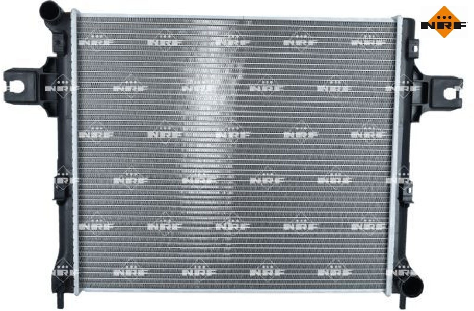 Kühler Motorkühlung Kühlrippen gelötet 586 - 516 mm Alu NRF für u.a. JEEP GRAND - Bild 3