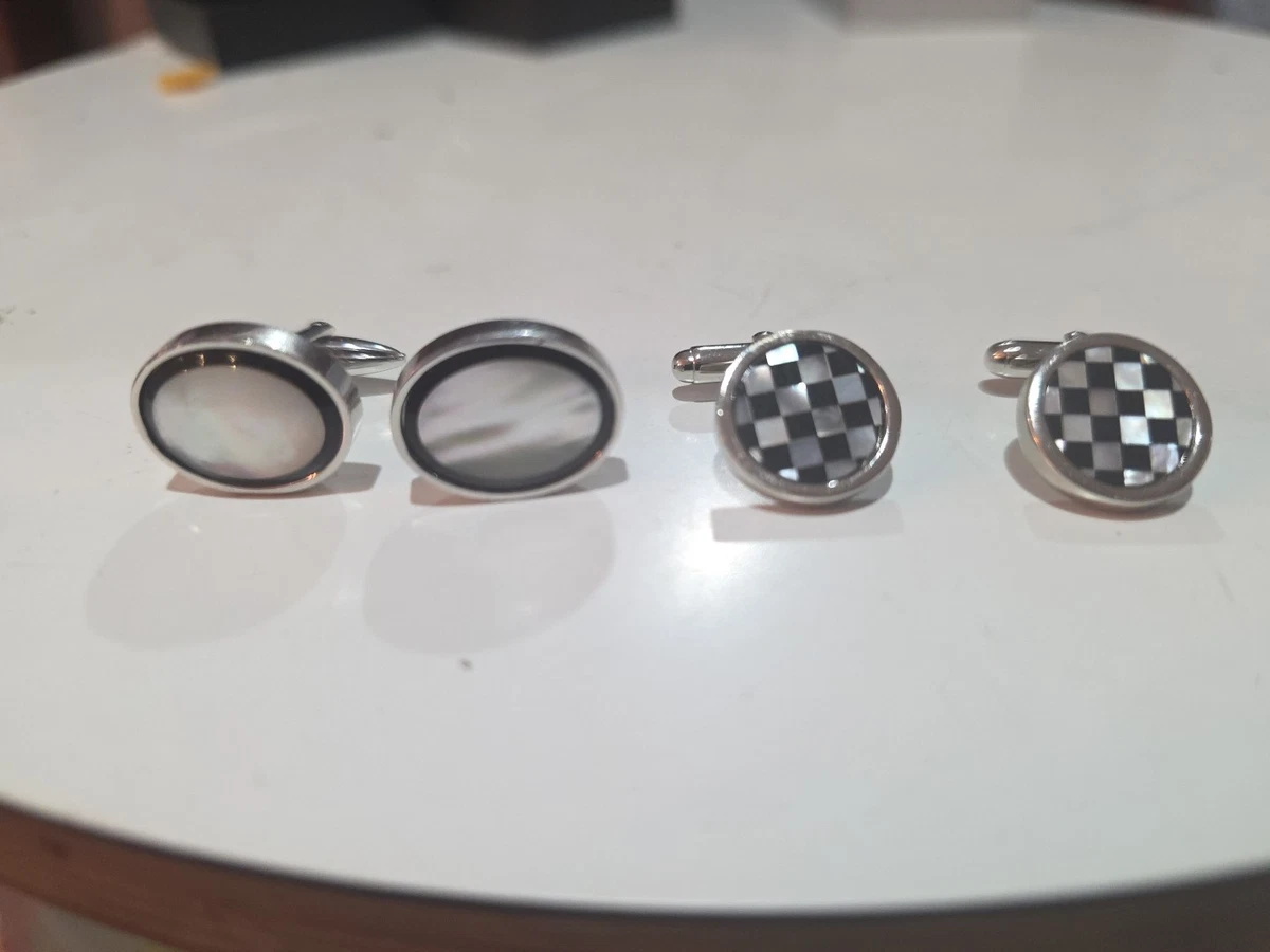 Brooks Brothers Silver Cufflinks for Men for sale | eBay