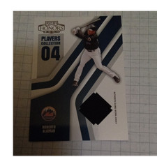 Donruss 2004 Playoff Honors Players Collection Roberto Alomar PC-78 Mets Jersey…