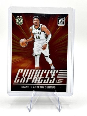 2024-25 Donruss Optic #22 Giannis Antetokounmpo Express Lane