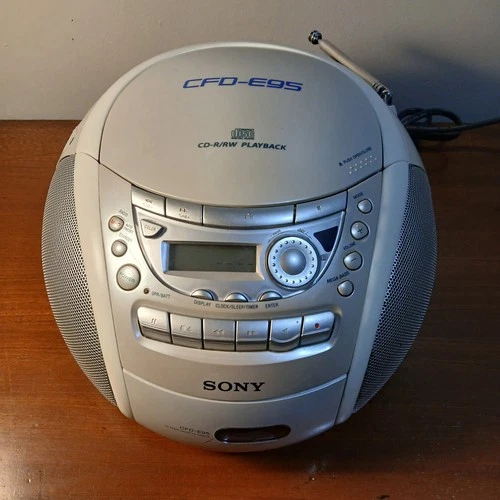 Sony CFD-E95 CD Radio Cassette Boombox