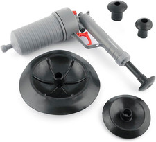 ® Pistola Spurgatubi Ad Aria Compressa Universale Con Adattatori Klingun, Sblocc