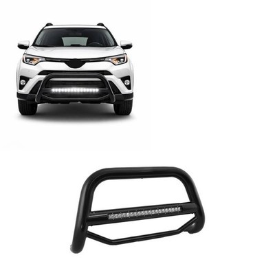 Black Horse MAX BEACON Bull Bar Push Bar Black Fits 2006-2018 Toyota RAV4