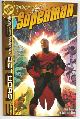 DC Comics JUST IMAGINE STAN LEE WITH JOHN BUSCEMA CREATING SUPERMAN first print