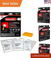 Effortless 3-inch Hole Repair Kit Ready Mix Filler And Fiberglass Hardener