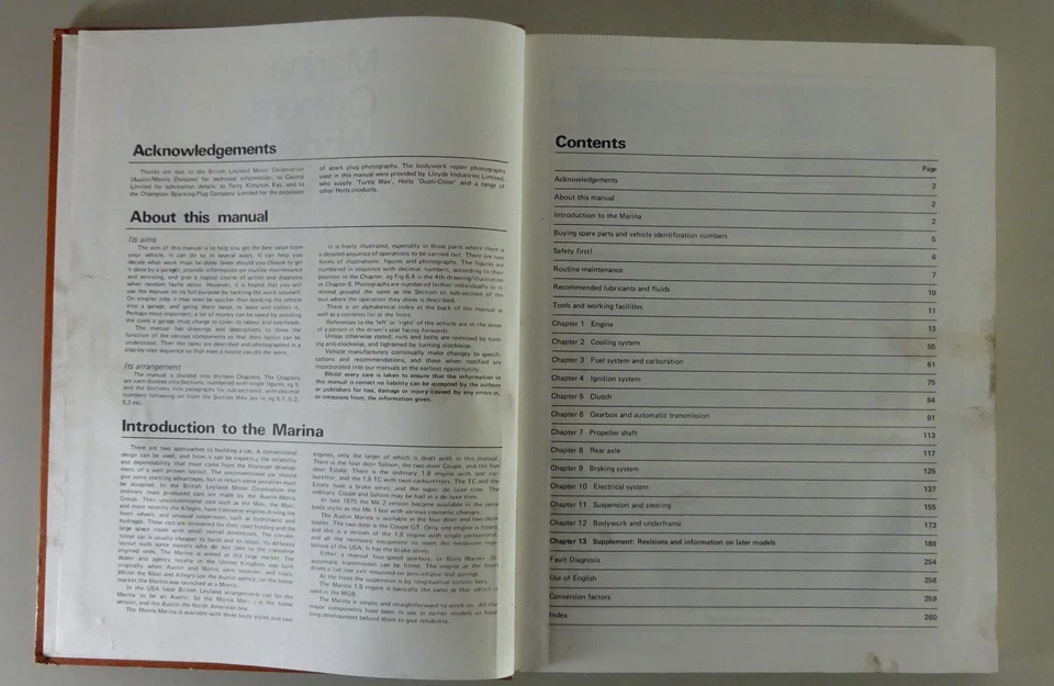 Manual De Taller | Morris Marina 1.8L | Año 1971 - 1978 - Imagen 2 de 3