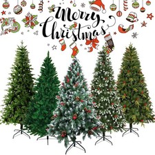 120-210cm LED Weihnachtsbaum Künstlicher Kun...