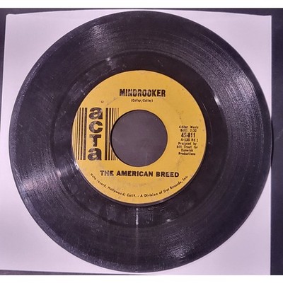 The American Breed Bend Me, Shape Me / Mindrocker 1967 Rock 45pm ACTA Records