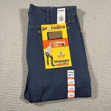 Wrangler Jeans Mens 34x36 Original Fit Cowboy Cut Western Rigid Indigo NWT 13MWZ