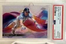 Bobby Witt Jr 2024 Topps Chrome Update Helix SSP Case Hit PSA 10 GEM MINT 🔥