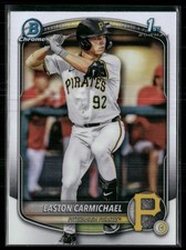 2025 Bowman Draft #BDC-50 Easton Carmichael Chrome Refractor