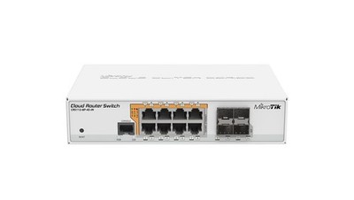 Switch 8x RJ45 1000Mbps, 4x SFP CRS112-8P-4S-IN