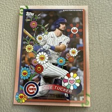 2025 Topps Tokyo Series Takashi Murakami Kyle Tucker #18 Parallel Chicago Cubs