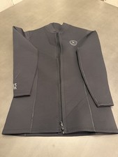 KMT Black Neoprene Wetsuit Jacket 2.5mm Full Zip Long Sleeve Mens 3XL -New