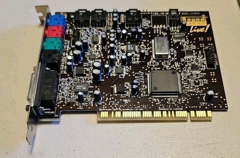 Creative Sound Blaster Live! PCI (CT4670) Sound Card for sale