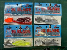 4x Z-Man Big Blade 1/2 & 3/4 oz Chatterbait Fishing Lure Lot of 4