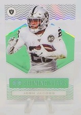 2020 Panini Illusions - Shining Stars Green Acetate #SS12 Josh Jacobs