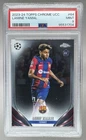 95531704 Lamine Yamal 2023 Topps Chrome UEFA #64 Rookie RC PSA 9