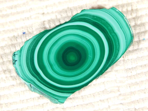 Polished CAVE MALACHITE Stalagmite or Stalactite Slab Congo 15.9gr
