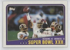 Click to enlarge Super Bowl XXII